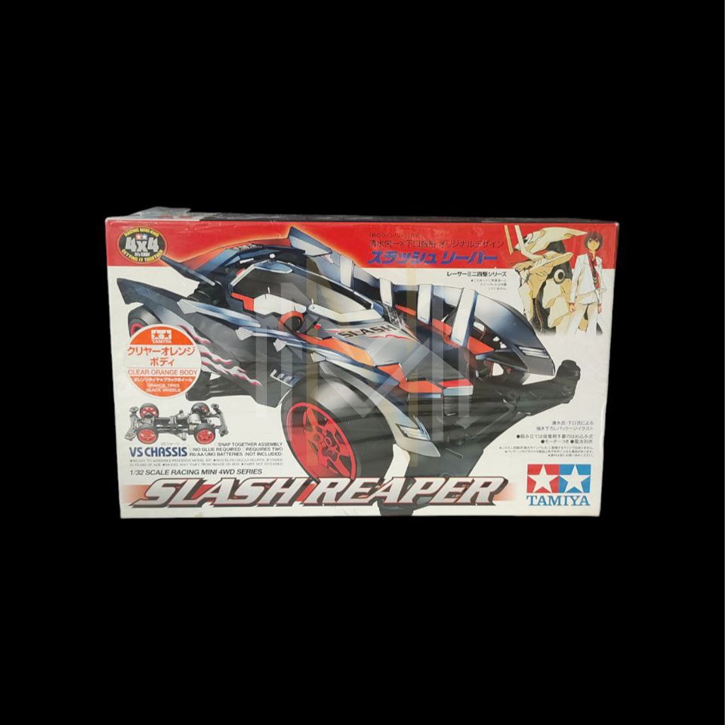 Tamiya Mini 4WD Slash Reaper Clear Orange Body Made In Japan