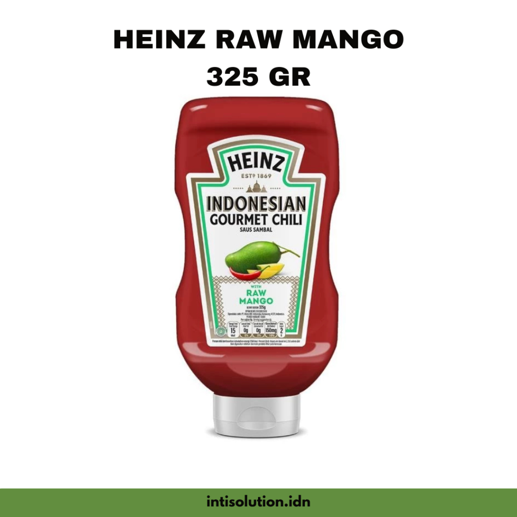 

HEINZ Mexican Gourmet Chili raw mango 325 g
