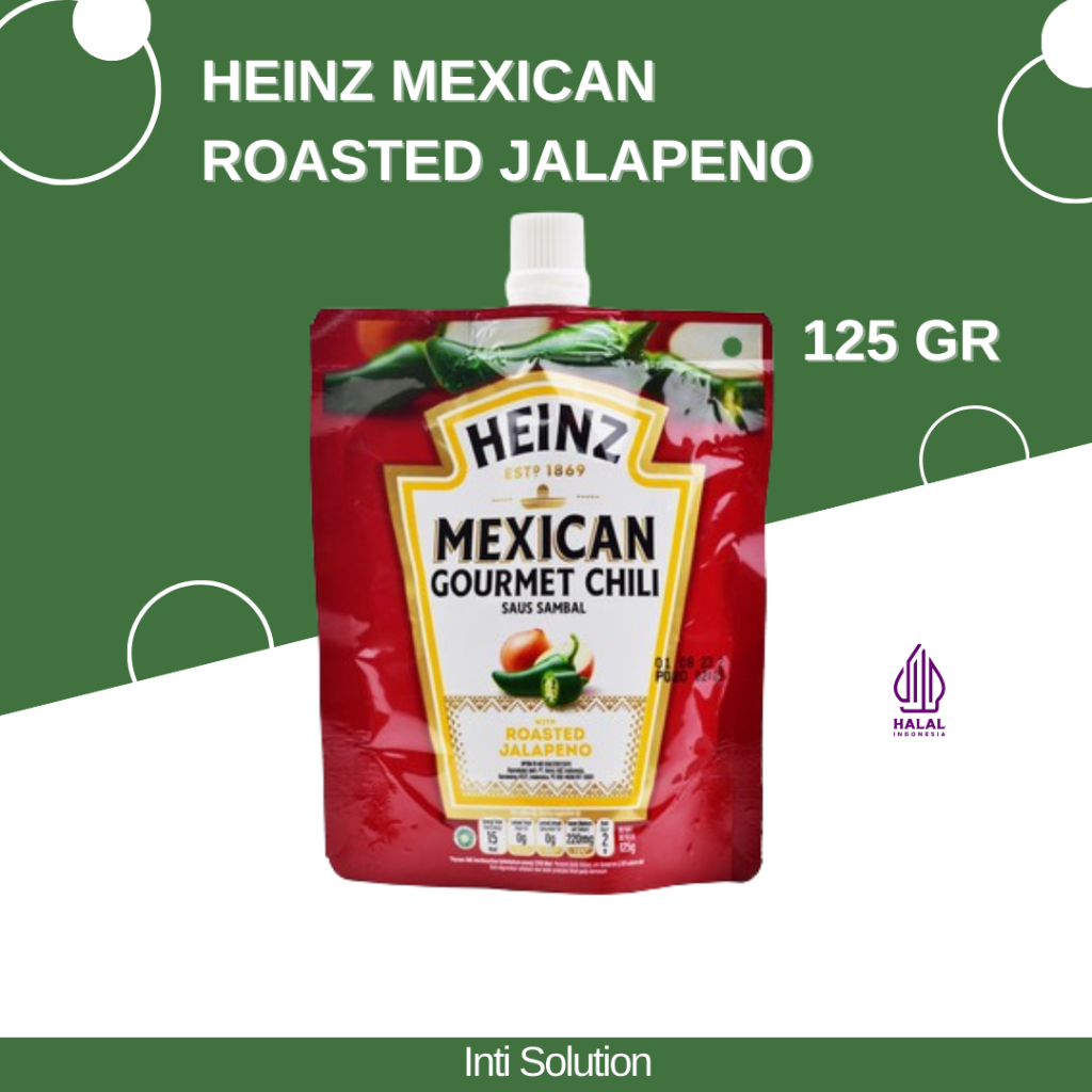 

HEINZ Indonesian Gourmet Chili roasted jalapeno 125 gram