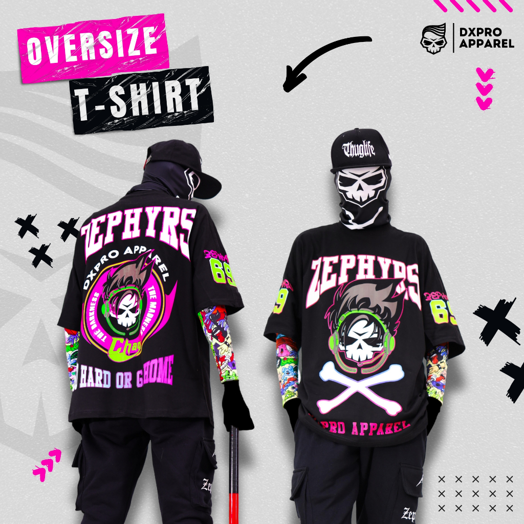 OVERSIZE TSHIRT DXPRO APPAREL CHAOS 16S