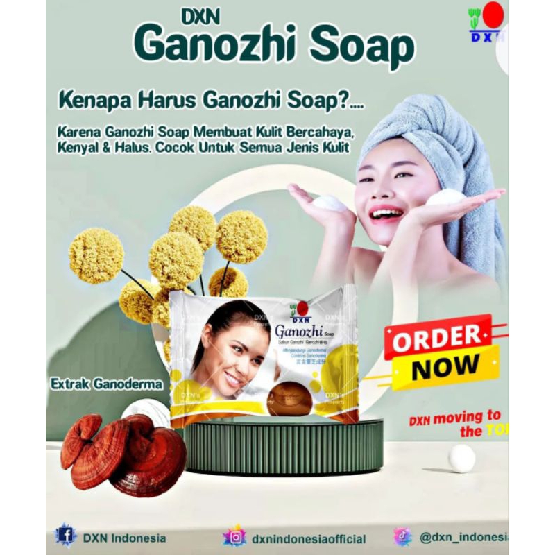 Ganozhi soap DXN / Sabun mandi Gano 80gr