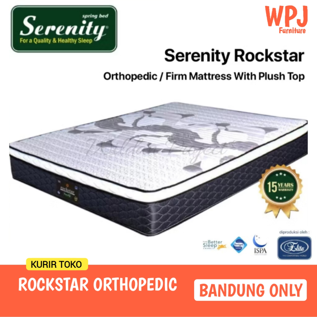 Elite Springbed Serenity Rockstar Orthopedic (mattress only)