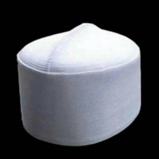 PECI BATOK PUTIh Peci haji songkok haji habib bahar bin Smith