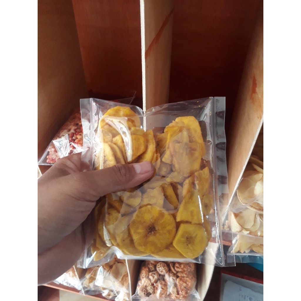 

Kripik Pisang Koin Manis 75 gram