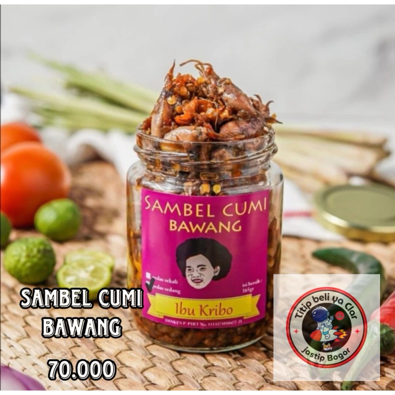 

Sambel Cumi Bawang Ibu Kribo