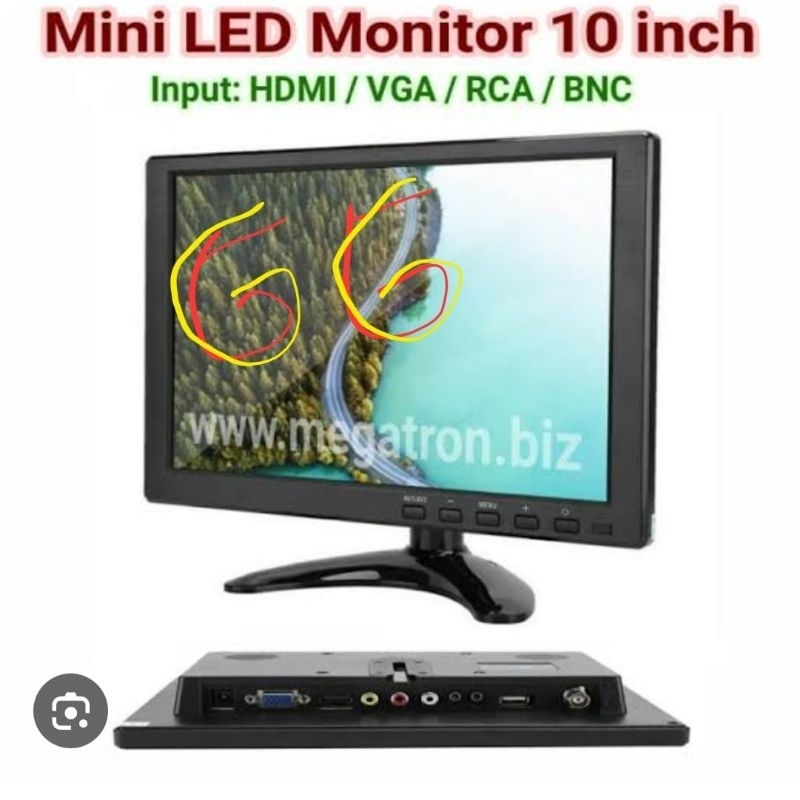monitor mini bekas