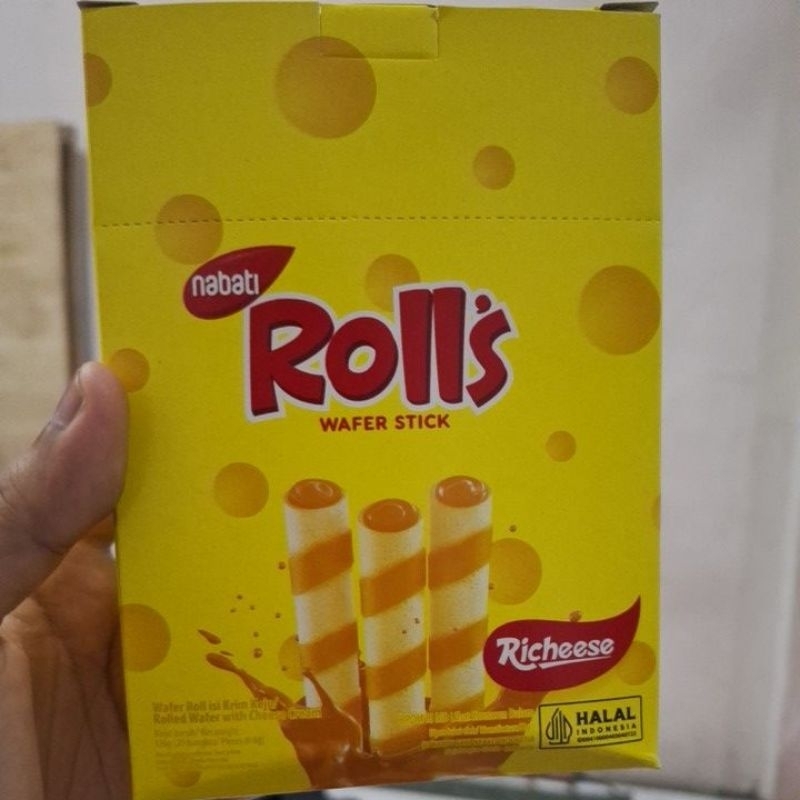 

Nabati Rolls keju 6 g