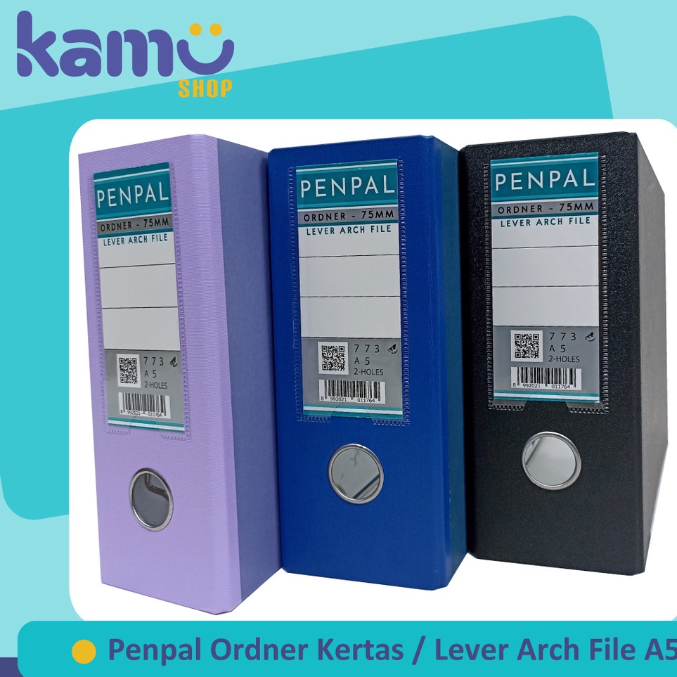 

MANTAP Penpal Ordner A5 Cover Kertas Paper Lever Arch File A5 PL 773