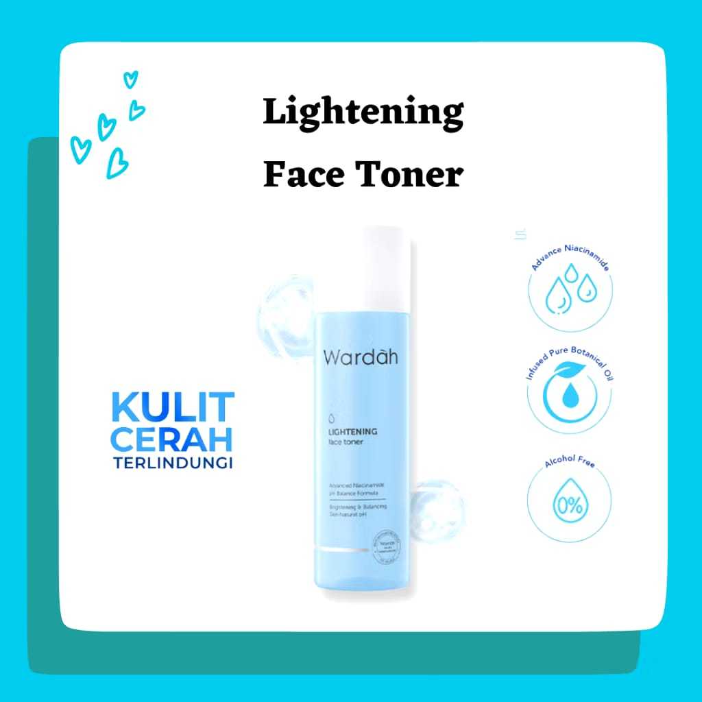 WARDAH Lightening Face Toner 125 ml | Wardah Toner Wajah Lightening