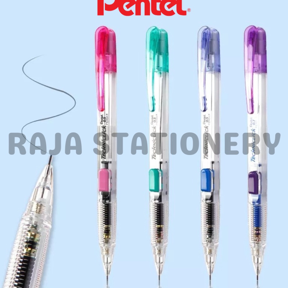 

STOK TERBARU Pentel Techniclick Mechanical Pencil 5 Pensil Mekanik 5mm Pentel