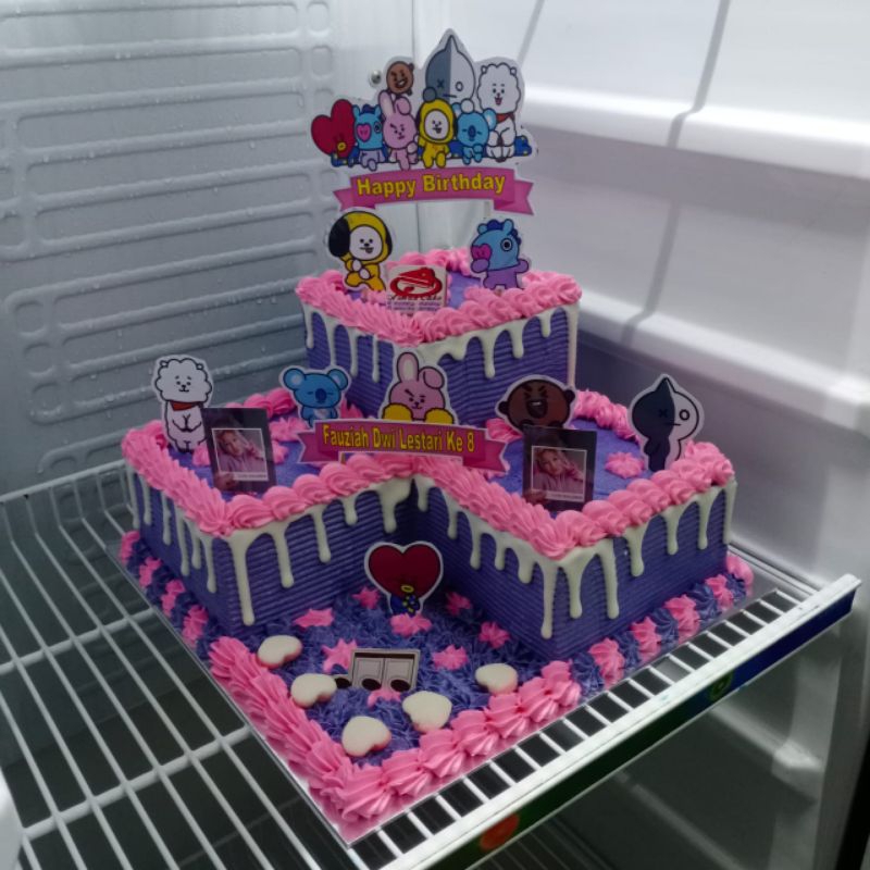 

corean cake/cake ultah/kue ulang tahun/kue uktah