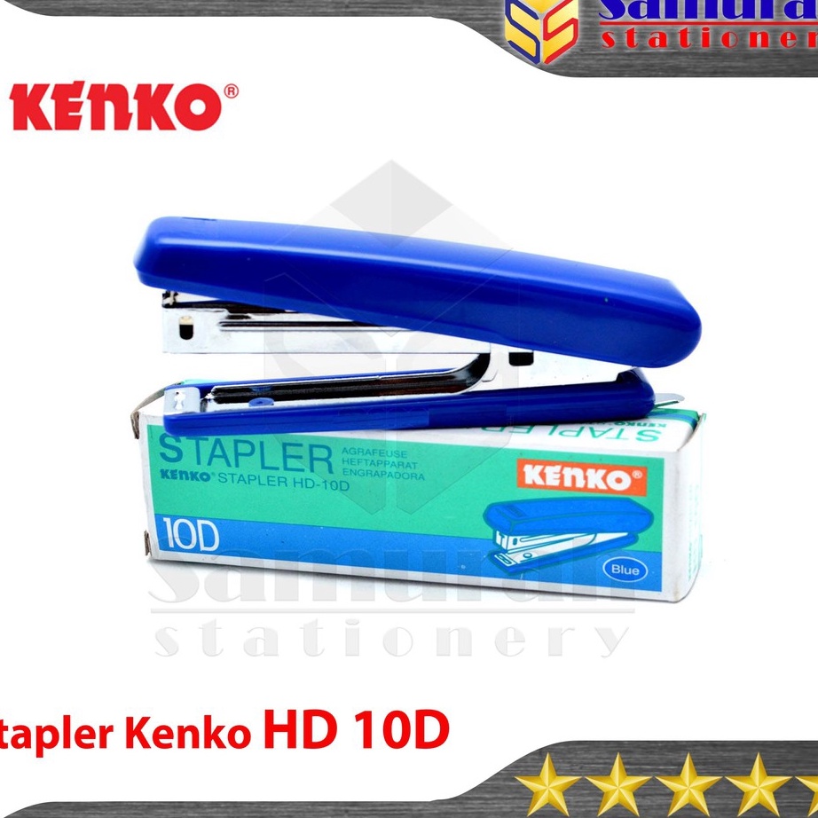 

TERJAMIN BAGUS Stapler Kenko HD 1D Mesin Staples Tangan HD1D Kecil Alat Strapler Hecter Stepler Kertas HD1D