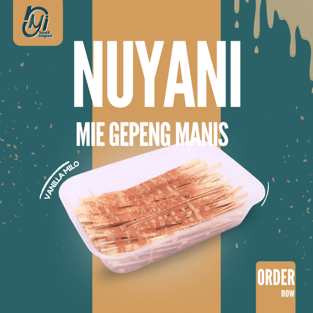 

MIE GEPENG MANIS VANILLA | SENEK NUYANI | SNACK CEMILAN RENYAH | MIE OVEN