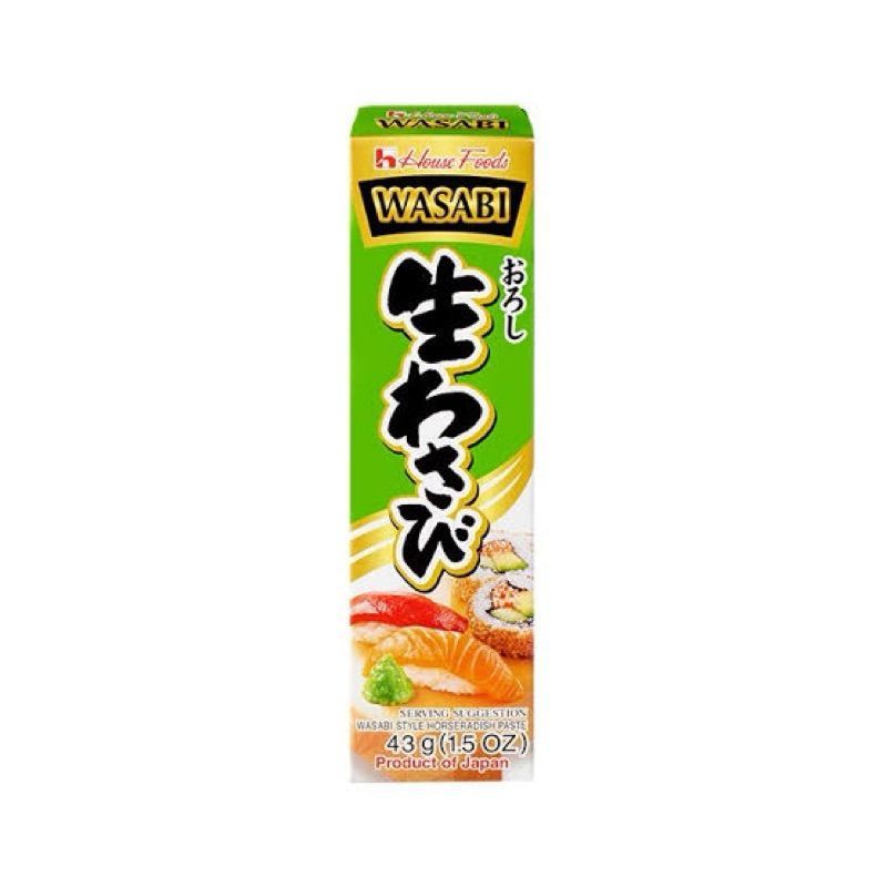 

HOUSE FOOD Neri Wasabi Pasta Tube Sushi 43 Gram
