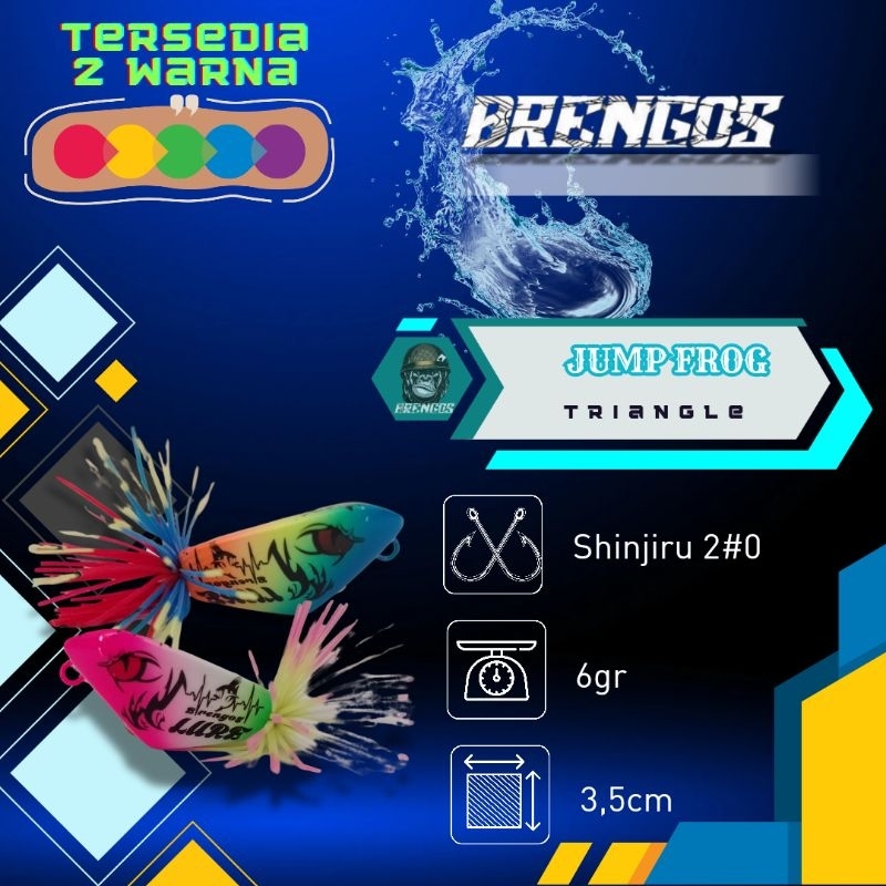 Triangle JF Casting Lure Gabus | Shinjiru #2/0