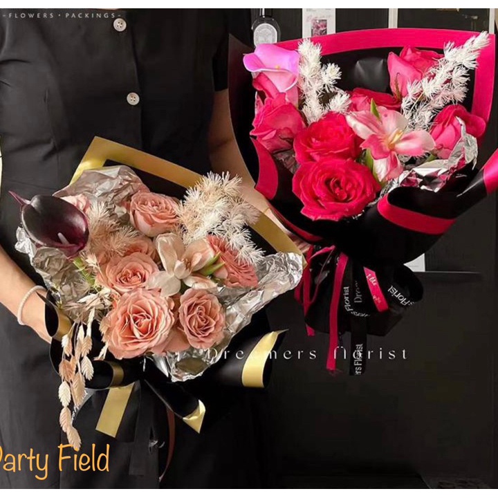 

1PAK2PCS XXY23 Kes buket bunga flower bouquet wrapping paper