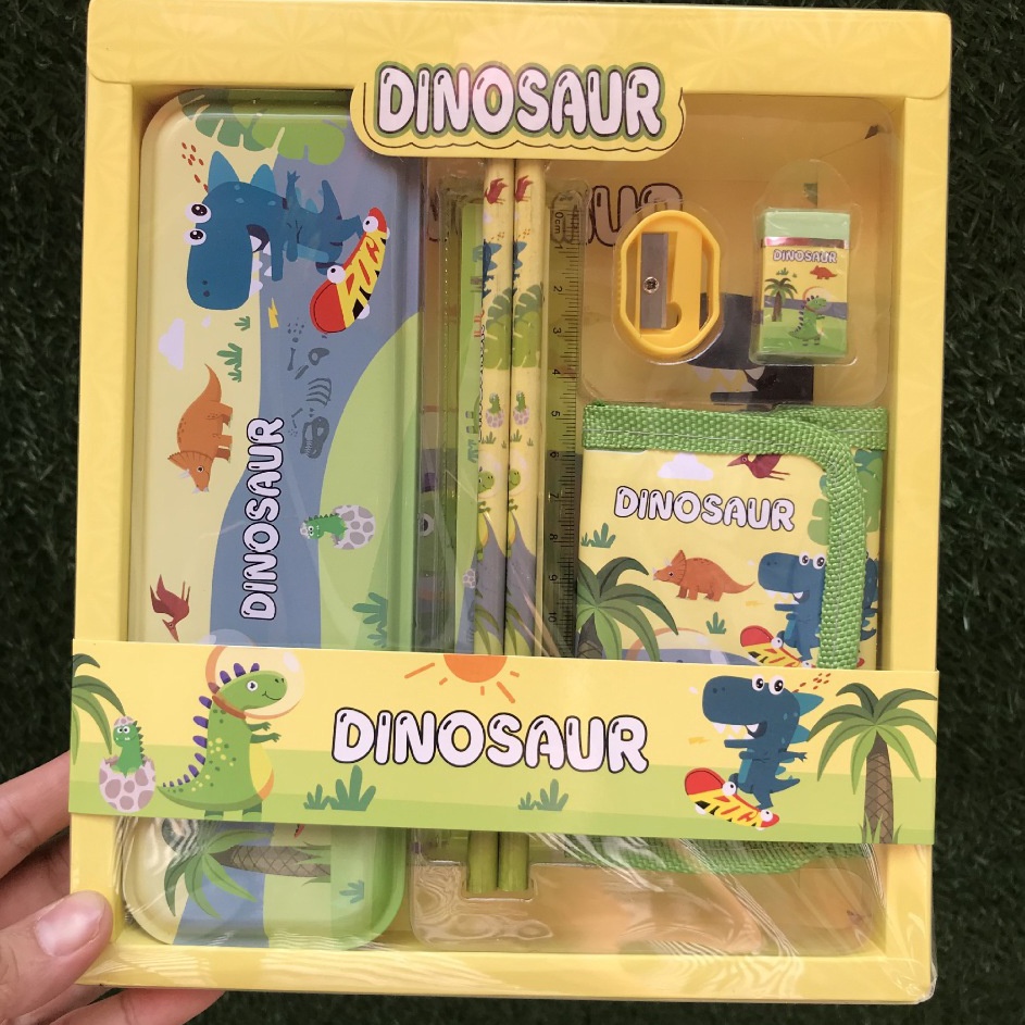 

HOT PRODUCT Kedaibutik ATK Stationery Set 8 in 1 DAPAT KOTAK PENSIL Alat Tulis Anak Sekolah Penghapus penggaris Pensil Serutan Karakter Lucu Untuk Hadiah Anak Sekolah ATS1