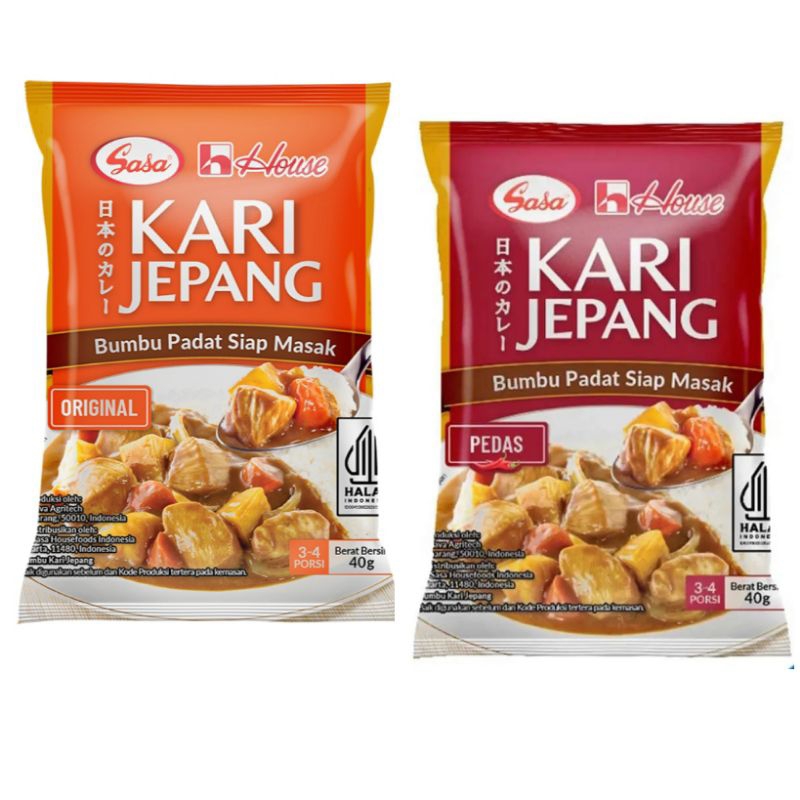 

Sasa Bumbu Kari Jepang Original Pedas 40 g