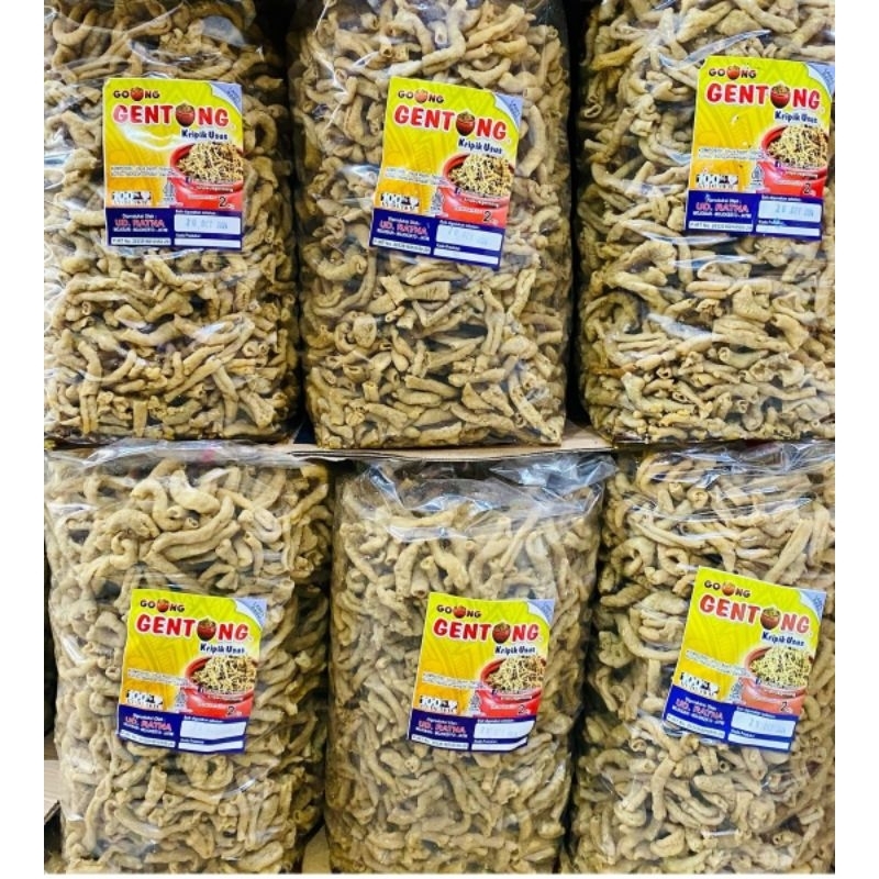 

KRIPIK USUS CAP GENTONG 1KG