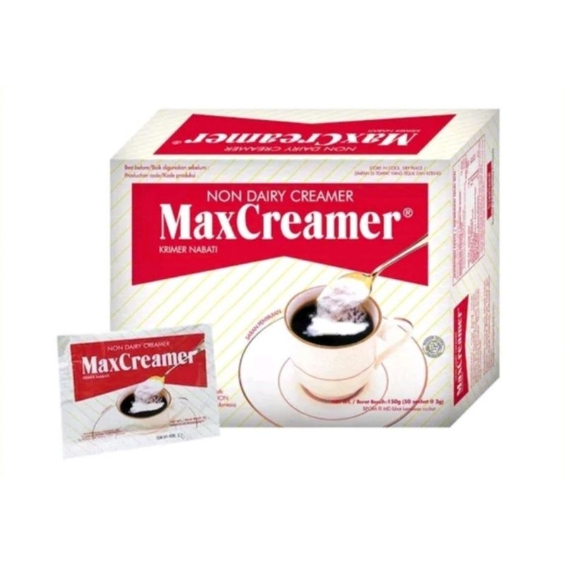 

Max creamer 3 gr isi 50 Sachet