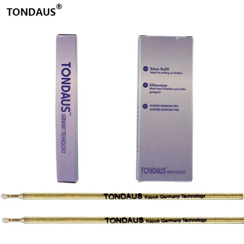 

Silver Pen Tondaus Pulpen Pola Bahan Kulit Oscar Spon Kain