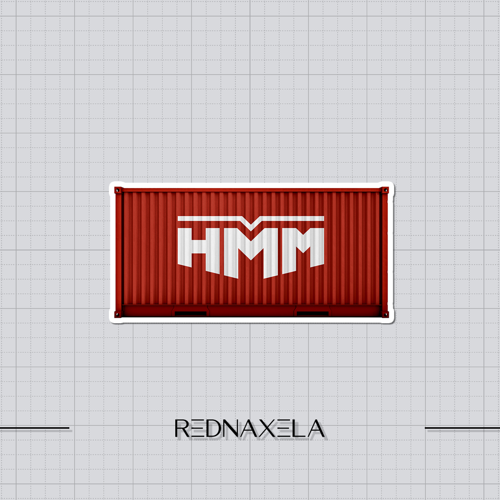 

Stiker Vinyl Hyundai Merchant Marine Shipping Container Stiker Koper Outdoor Travel Sticker