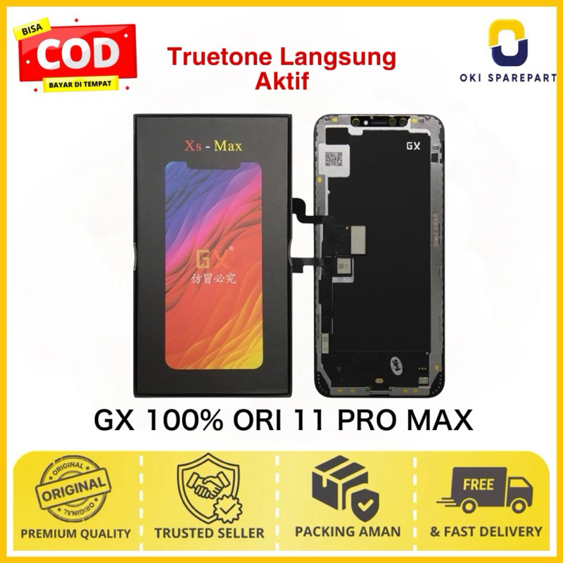 LCD IP IPHONE 11 Pro Max ORI GX Truetone Langsung Aktif