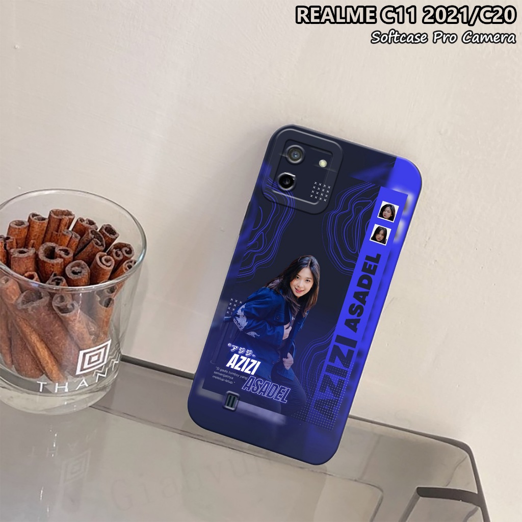 Case Realme C20/Realme C11 2021 (JKT48) kondom Hp - Softcase Procamera - Silikon - Kesing