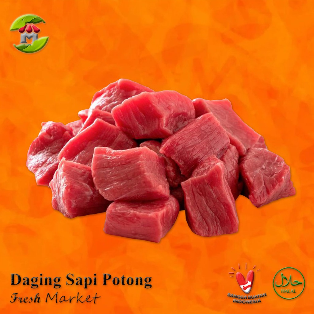 

[Bintaro] Daging Sapi Lokal Potong Rendang Pack 480gr - 500gr