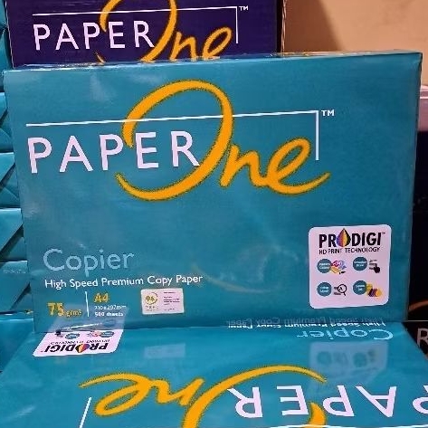 

PAPERONE KERTAS A4 75gr COPIER 1 RIM /500 LEMBAR KERTAS HVS