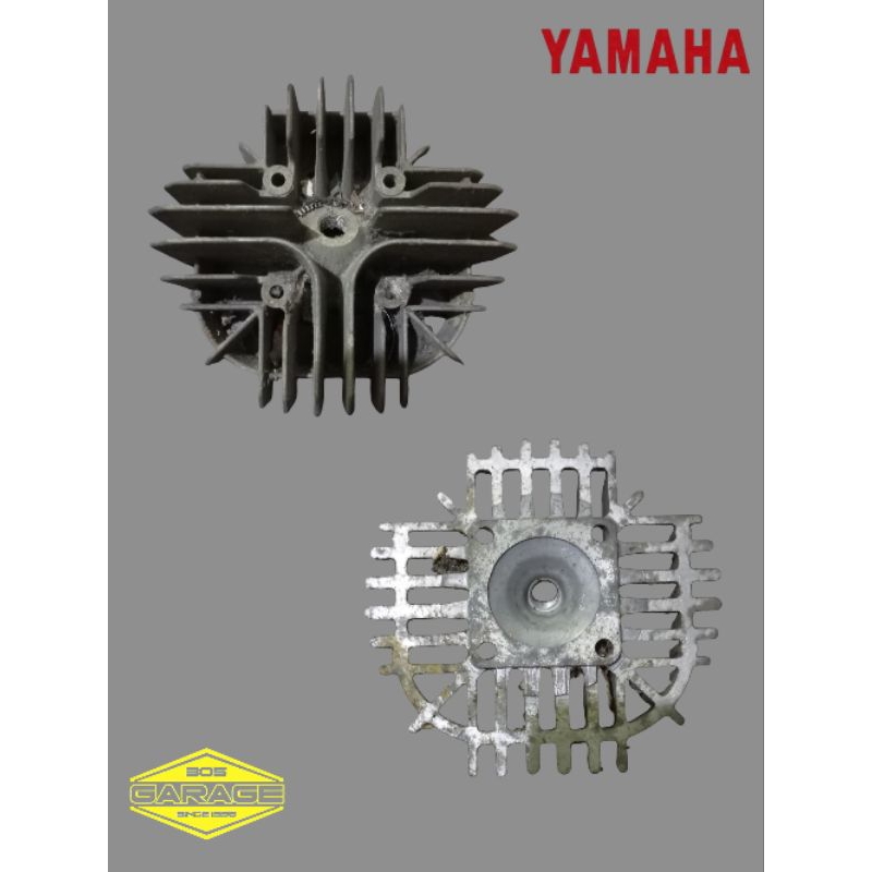 silinder head kop buring boring yamaha v75 nos