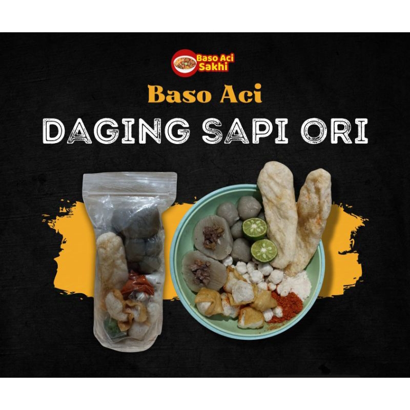 

Baso Aci Daging Sapi Original/Baci/Boci Daging Sapi Original
