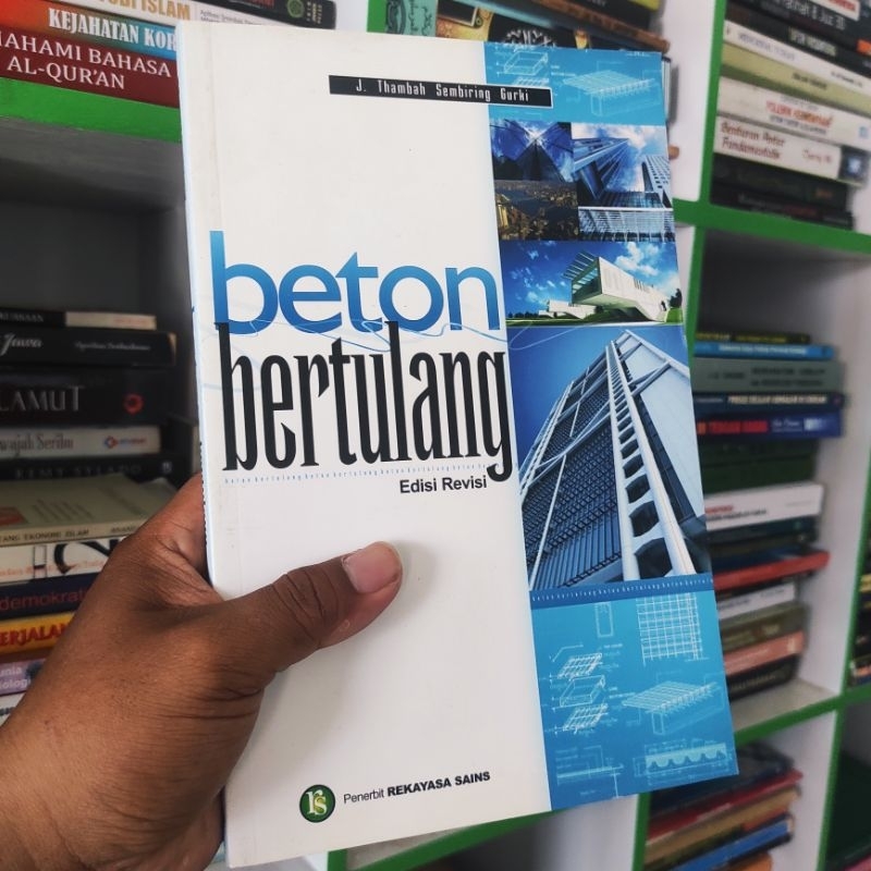 (ORI) buku beton bertulang - J. Thambah Sembiring Gurki
