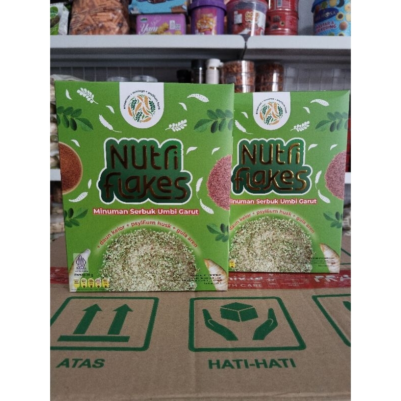 

NUTRIFLAKES | MINUMAN SERBUK UMBI GARUT