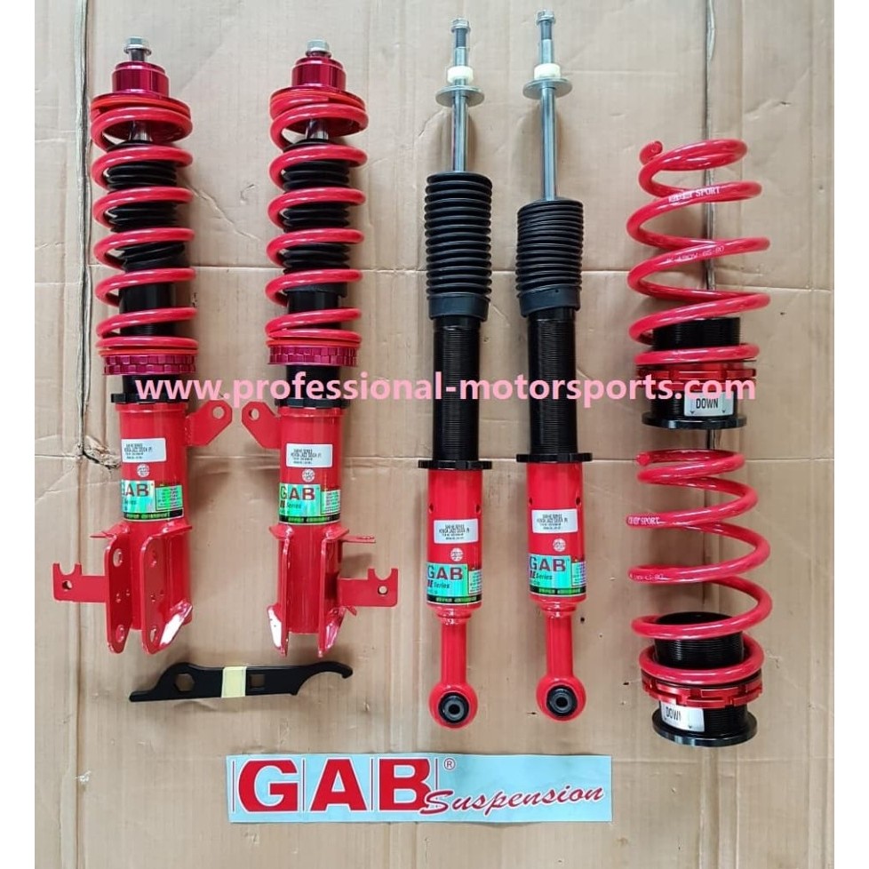 Suspensi per Shockbecker Coilover GAB HE Series Mobilio Freed Brio