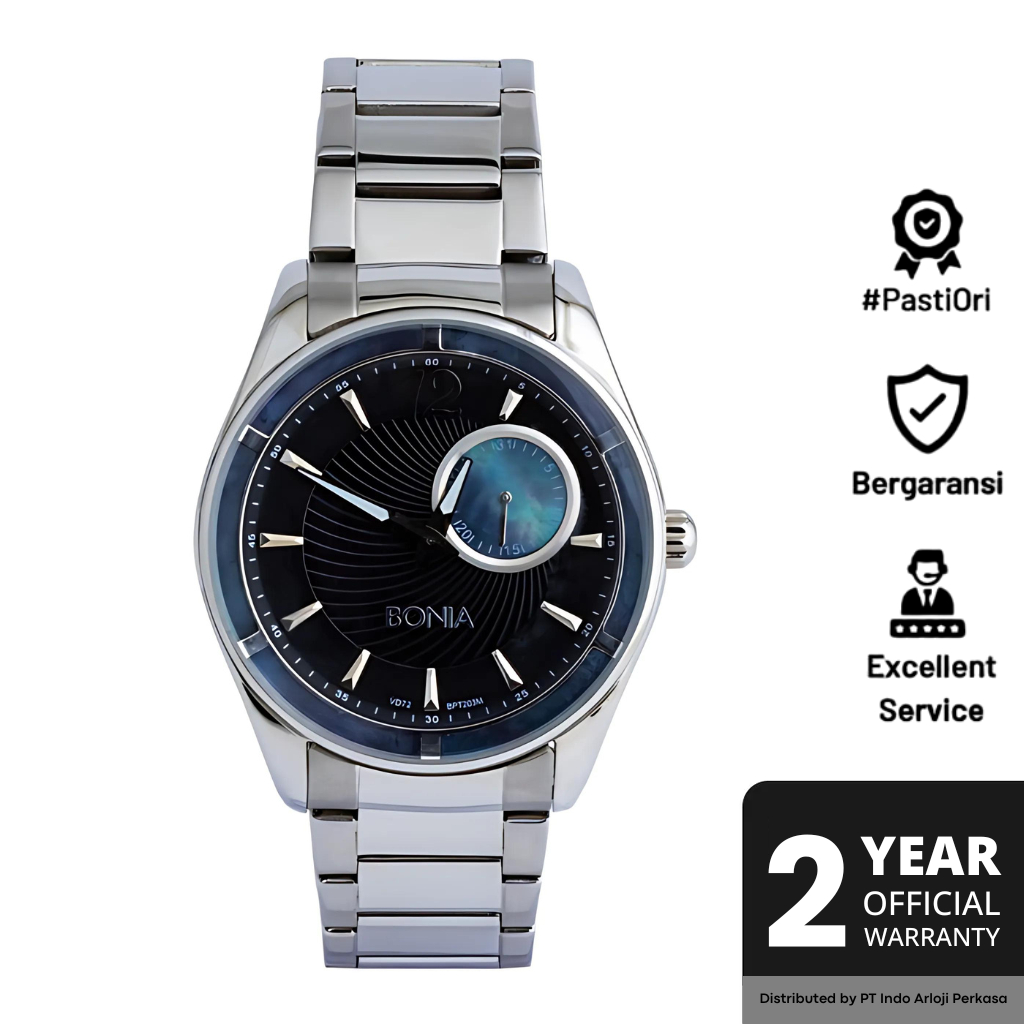 Jam Tangan Pria Bonia Premium Analog BPT203-3335M Original
