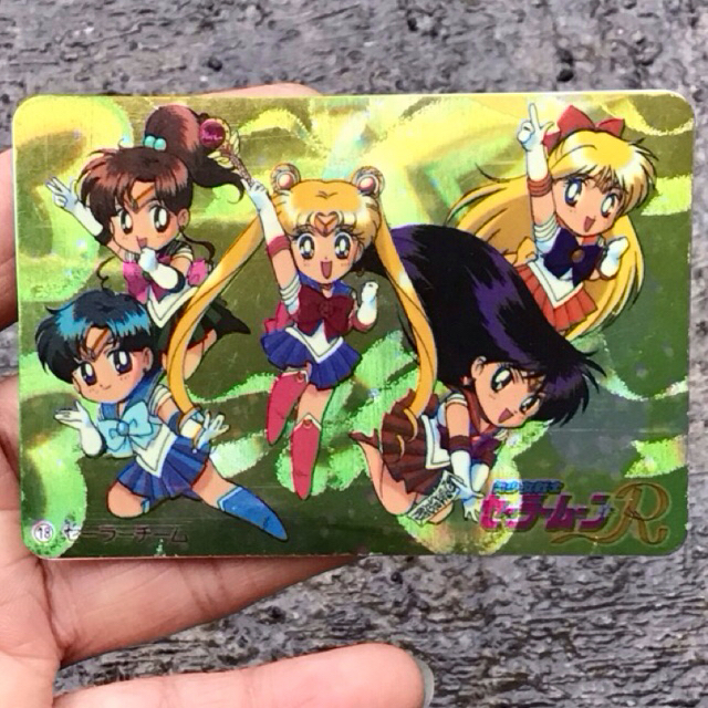 KARTU SAILOR MOON CHIBI FULL TEAM CARD