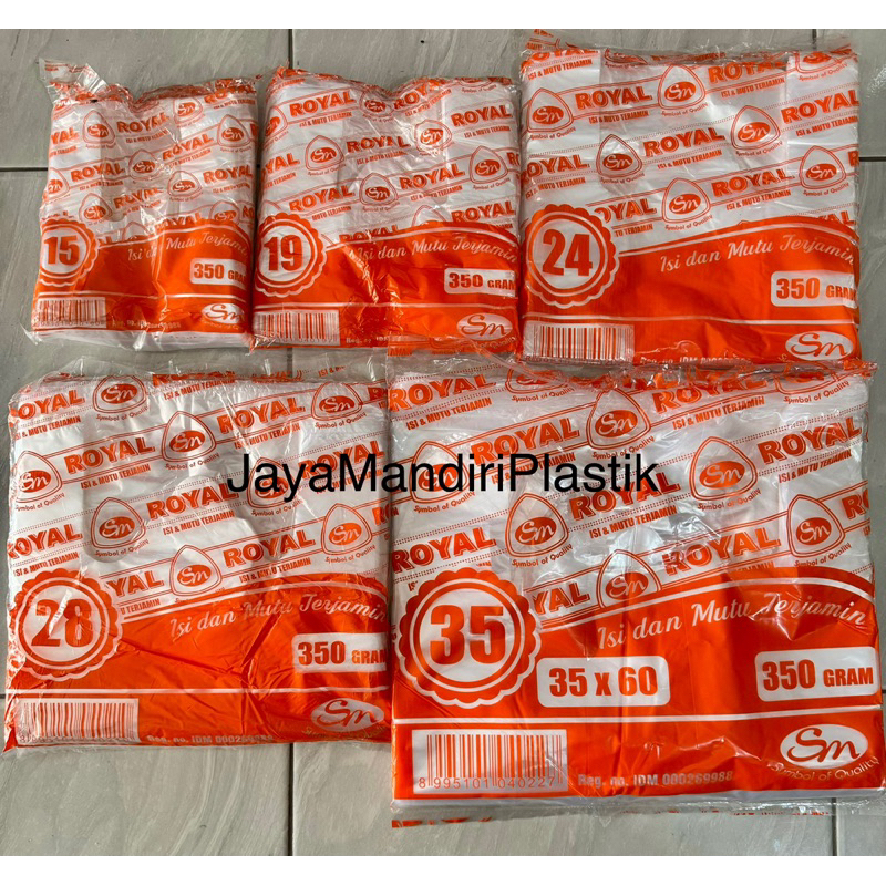 Kantong Plastik Kresek HD Royal Bening
