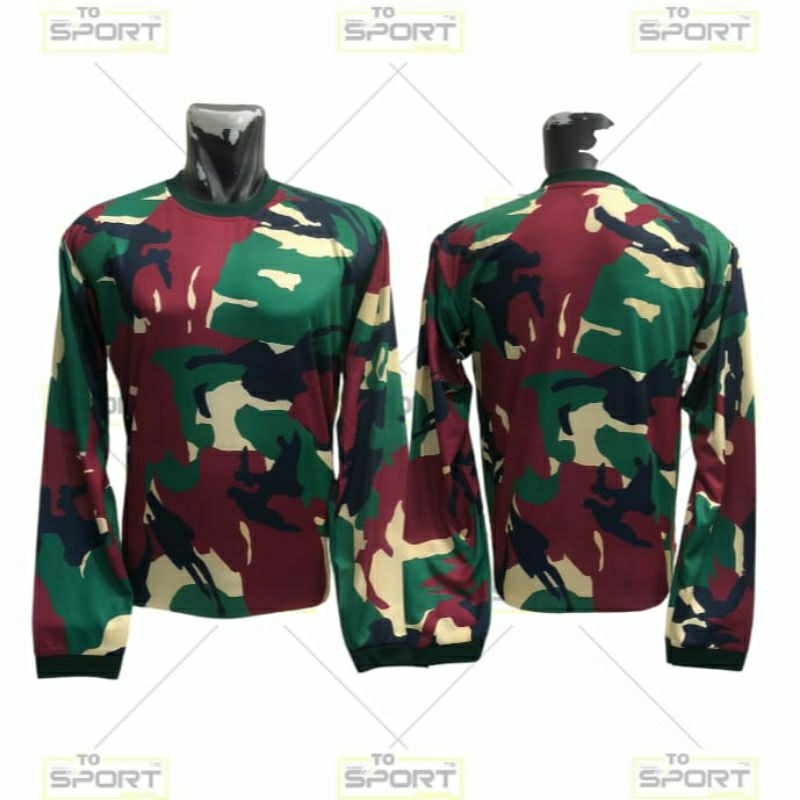 BAJU LORENG TERBARU/ KAOS LORENG TNI ARMY DEWASA BAHAN DRY FIT HALUS/ KAOS ARMY TERBARU/KAOS LORENG 