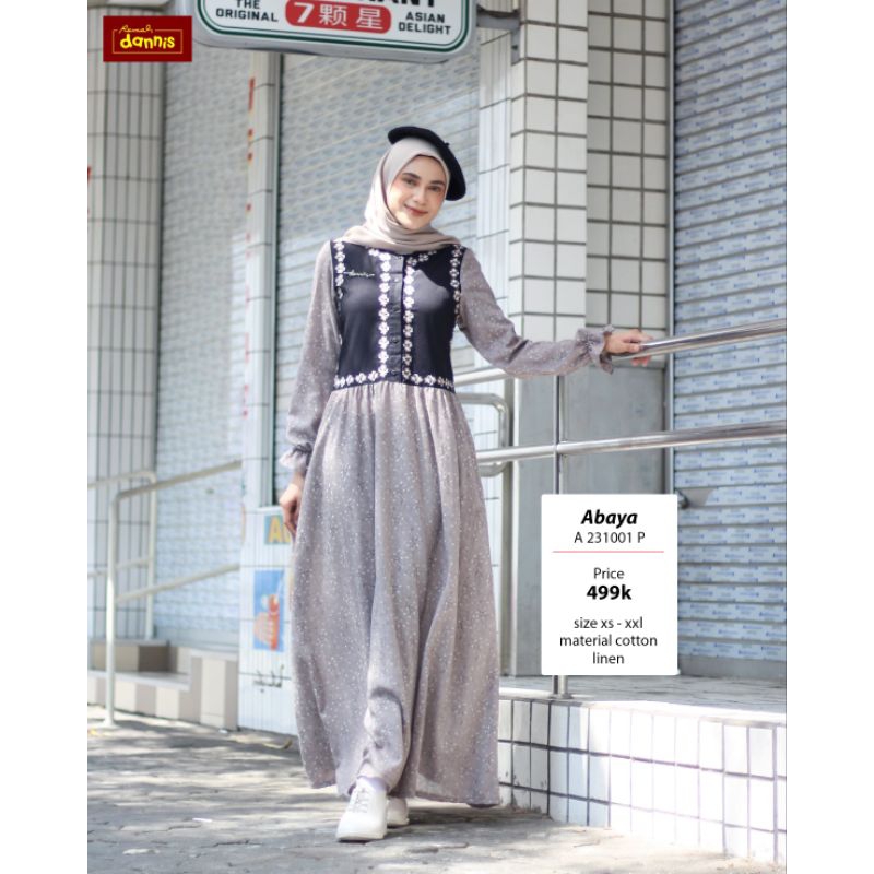 Dannis 2026 Abaya Dewasa Size L, XL IDR 499.000