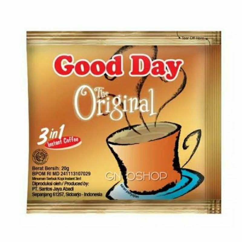 

GoodDay The Original 20gr 1 Renceng ( isi 10 Scht )
