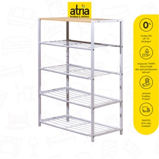 Atria Rak Sepatu Besi Stellis