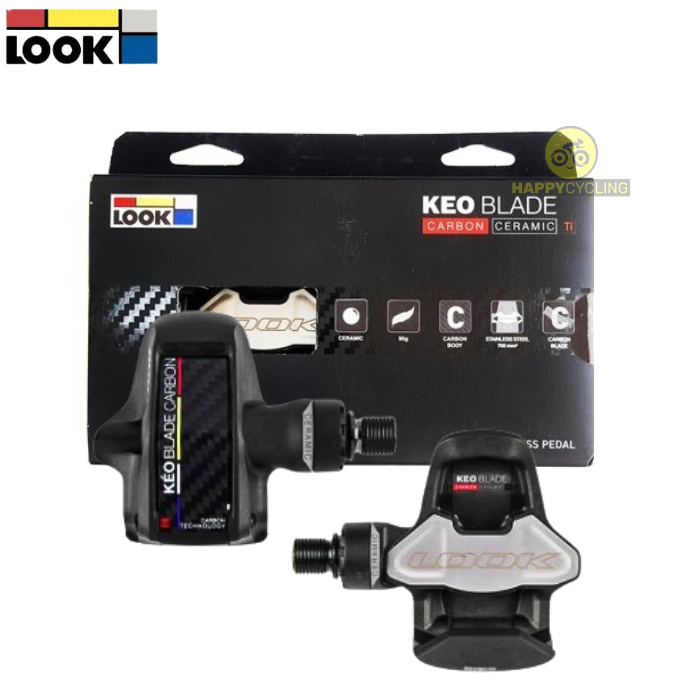 Pedal Cleat Sepeda Roadbike Look Keo Blade Carbon Ceramic Ti Happy Cycling