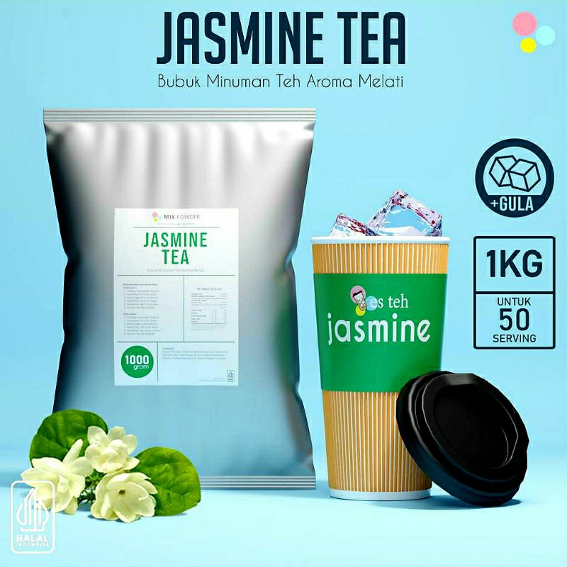 

Le amor minuman bubuk instan teh melati jasmine tea kemasan 1 kg