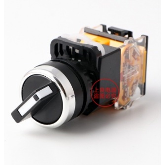 Selector Switch  22mm LA38-11X/2 2Posisi ON-OFF 1NO 1NC