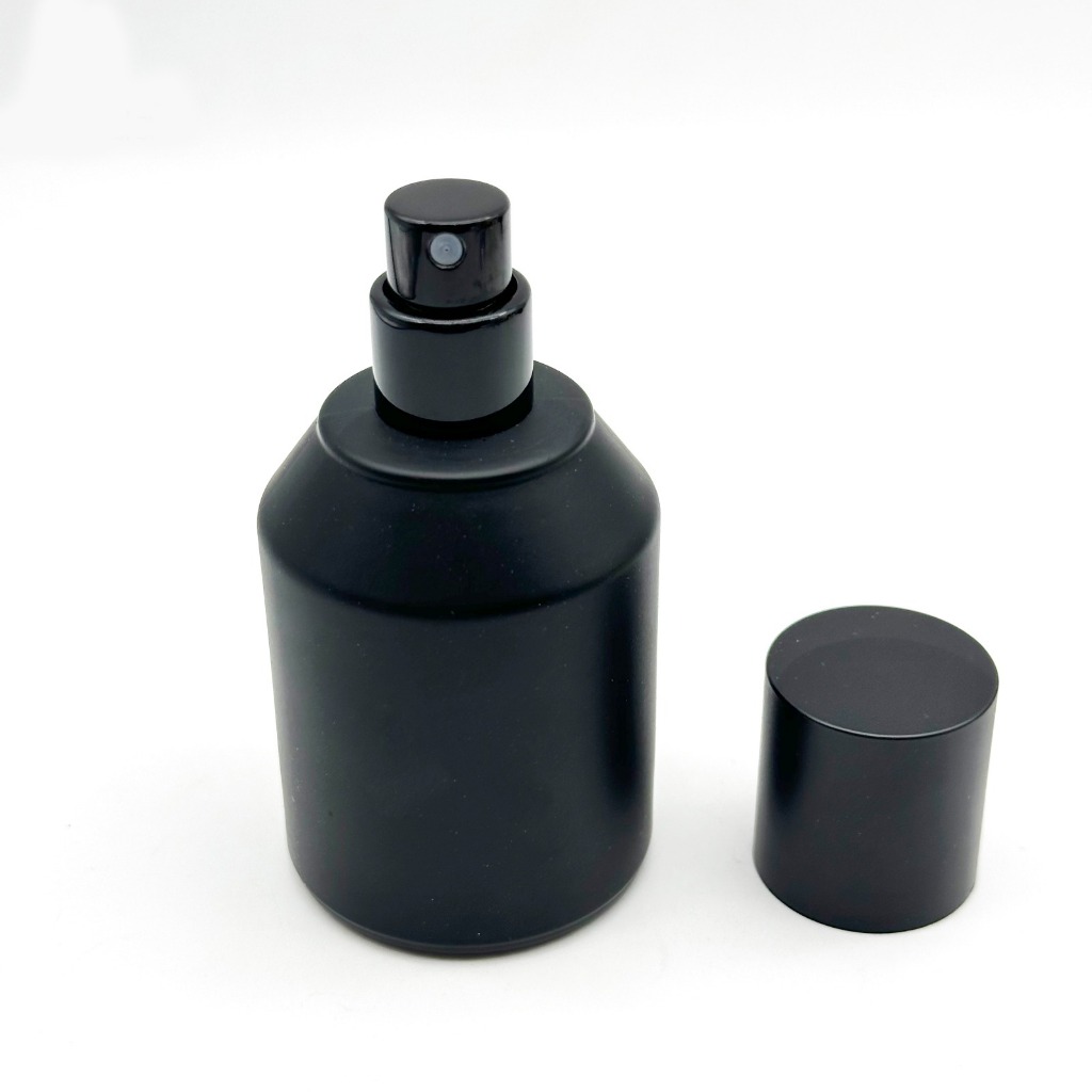 BOTOL PARFUM WARDAH  BLACK 30ML  / BOTOL PARFUM KOSONG DOFT BLACK