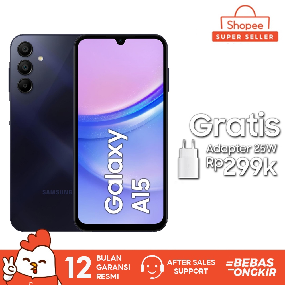 Samsung Galaxy A15 5G [8/256 8/128 GB] Garansi Resmi Samsung Indonesia A16 5G
