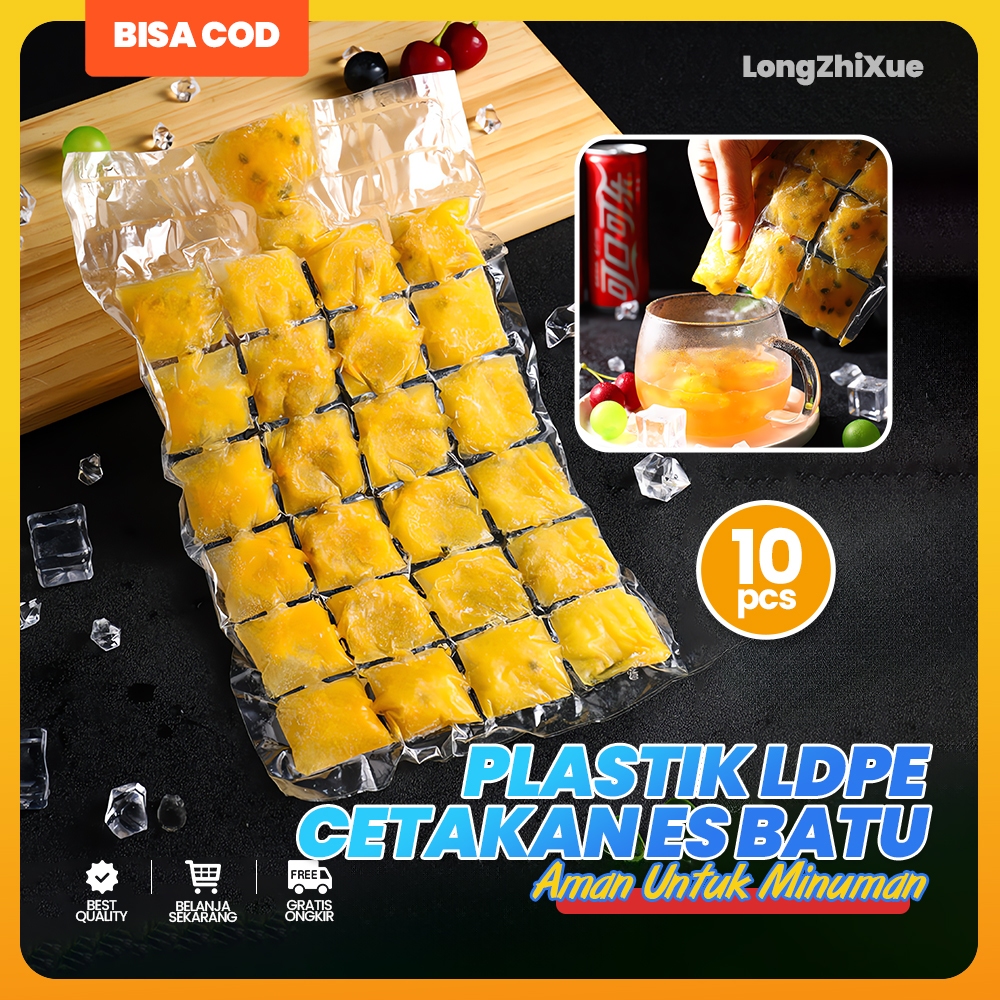 Plastik Kantong Es Batu Tempat Cetakan Es Buah Jelly