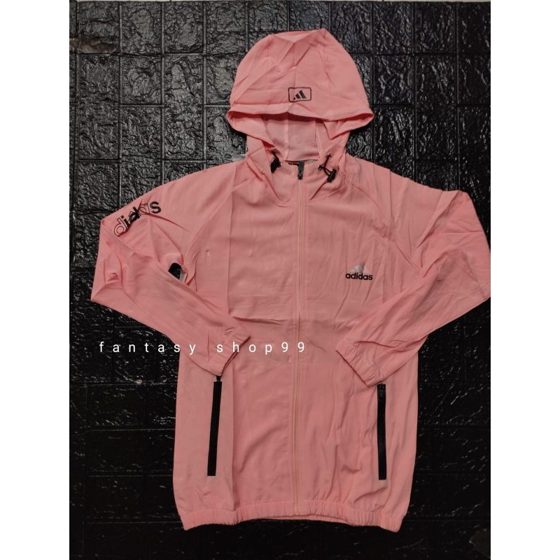 JAKET WANITA MICRO PARASUT LEMBUT TIPIS OLAHRAGA RUNNING
