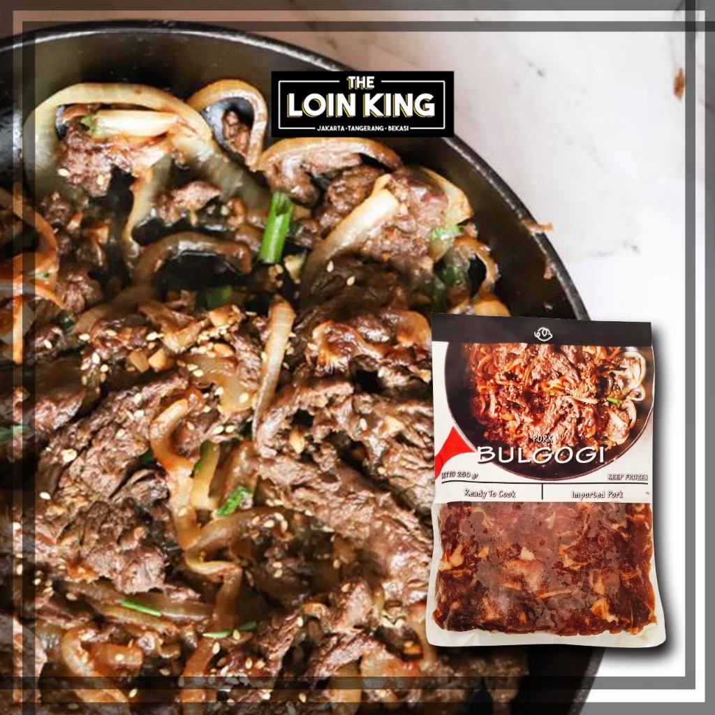 

Pork Bulgogi 300gr (Ready to Cook)